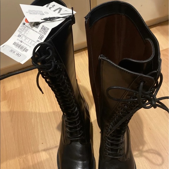Zara combat boots - Picture 3 of 4